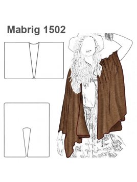 ABRIGO CAPA MUJER 1502