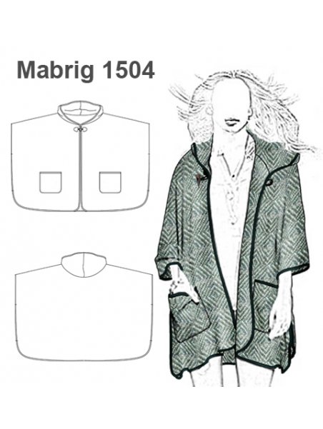 ABRIGO CAPA MUJER 1504