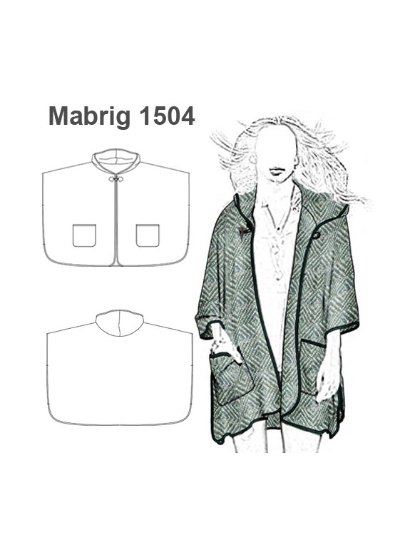 ABRIGO CAPA MUJER 1504