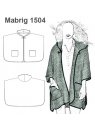 ABRIGO CAPA MUJER 1504