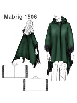 ABRIGO CAPA MUJER 1506