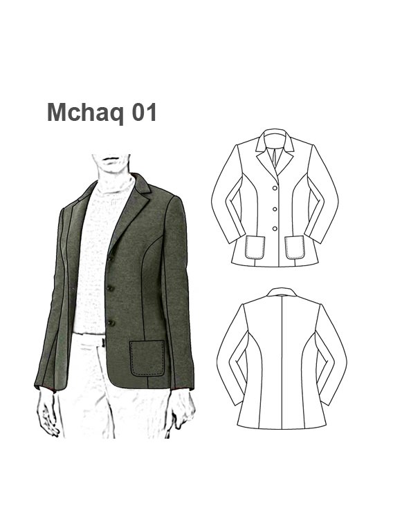 CHAQUETA BLAZER MUJER 0901