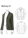 CHAQUETA BLAZER MUJER 0901