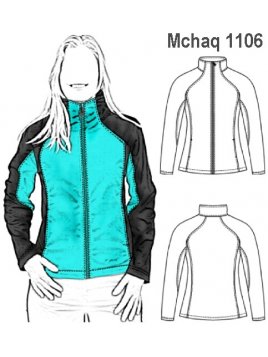 CHAQUETA SOFT SHELL MUJER 1106
