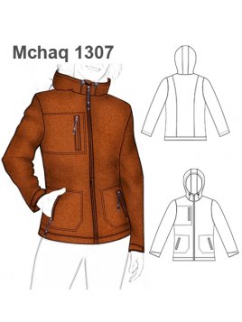 CHAQUETA SOFT SHELL MUJER 1307