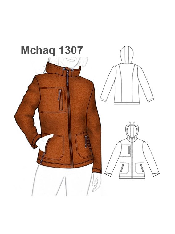CHAQUETA SOFT SHELL MUJER 1307