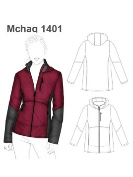 CHAQUETA SOFT SHELL MUJER 1401