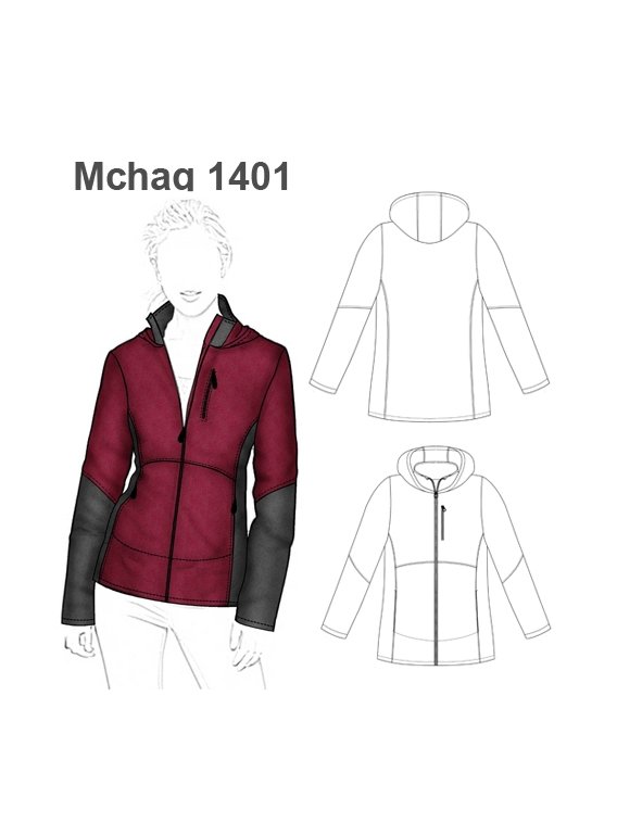 CHAQUETA SOFT SHELL MUJER 1401