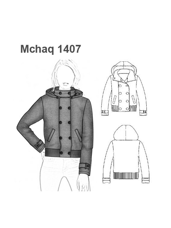 CHAQUETA POLAR MUJER 1407