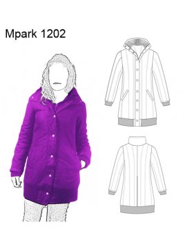 PARKA LARGA MUJER 1202