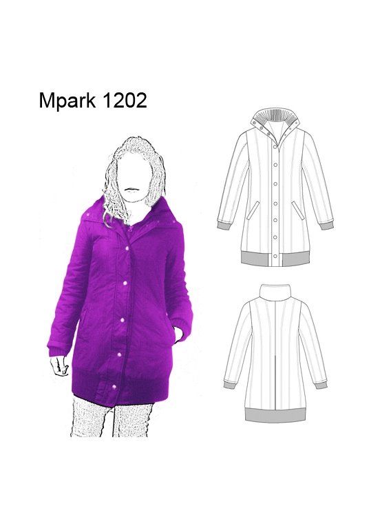 PARKA LARGA MUJER 1202