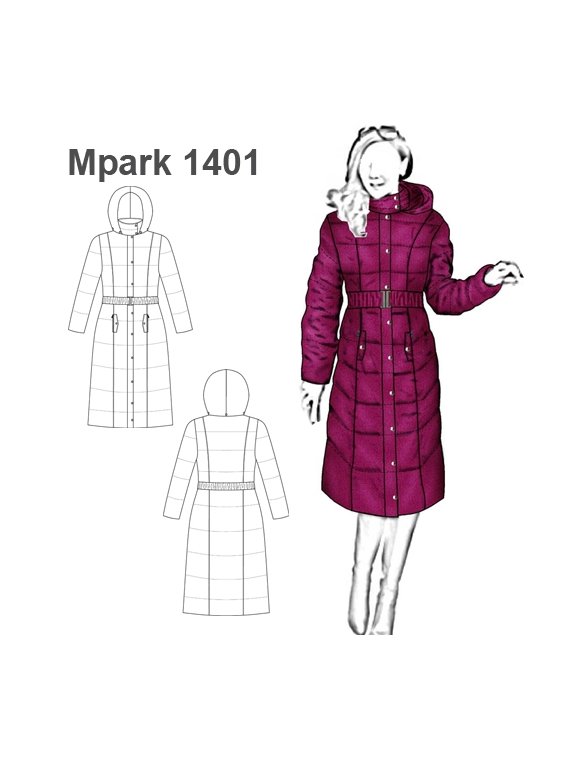 PARKA LARGA MUJER 1401