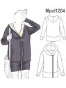 POLERON CHAQUETA MUJER 1204