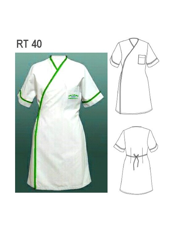 DELANTAL COSMETOLOGA RT 0940