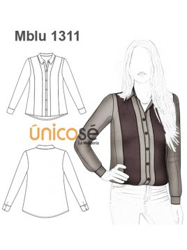 BLUSA CAMISERA MUJER 1311