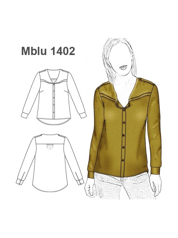 BLUSA VUELOS MUJER 1402