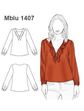 BLUSA CERRADA MUJER 1407