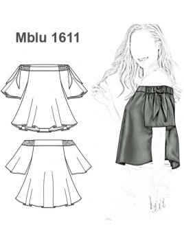 BLUSA BARDOT MUJER 1611