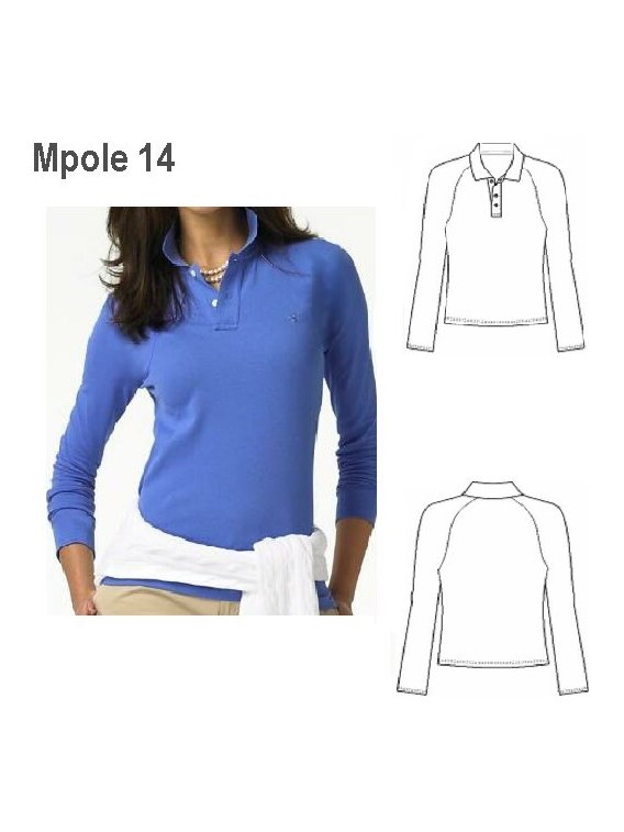 POLERA RAGLAND CUELLO, MANGA LARGA, CUEL