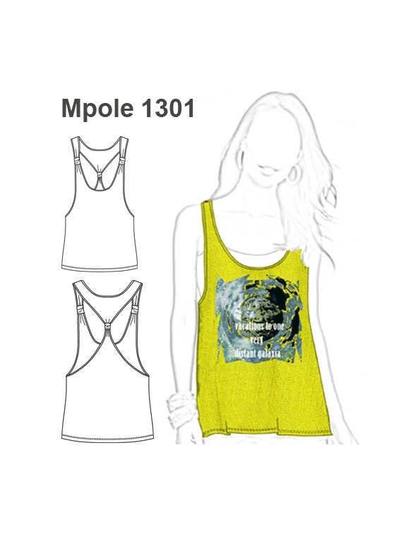 POLERA MUSCULOSA MUJER 1301