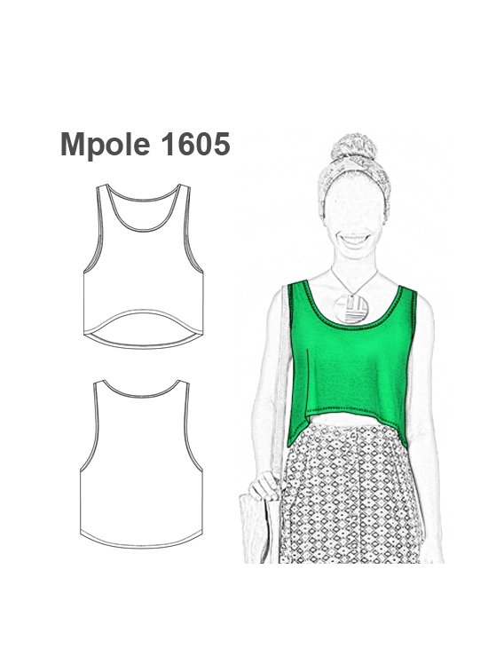 POLERA SIN MANGAS MUJER 1605