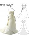 VESTIDO NOVIA MUJER 1020