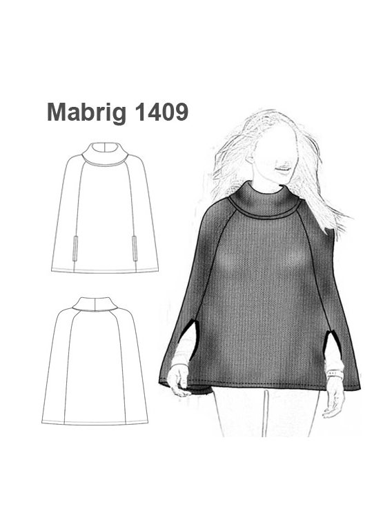 ABRIGO CAPA PONCHO MUJER