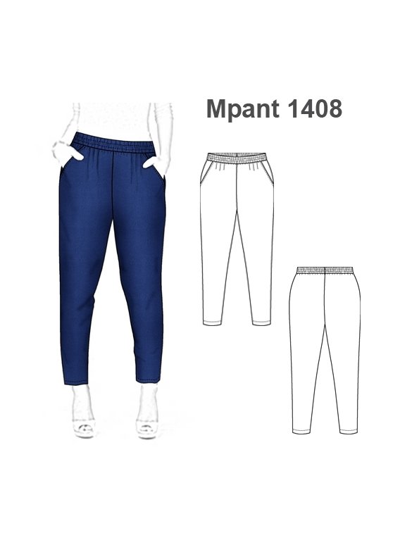 PANTALON BOMBACHO MUJER 1408