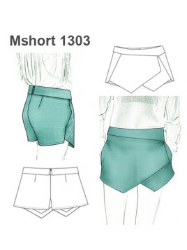 SHORT FALDA MUJER 1303