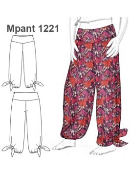 PANTALON BOMBACHO MUJER 1221