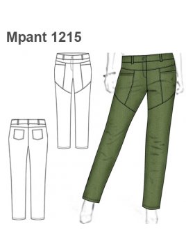 PANTALON RECTO MUJER 1215