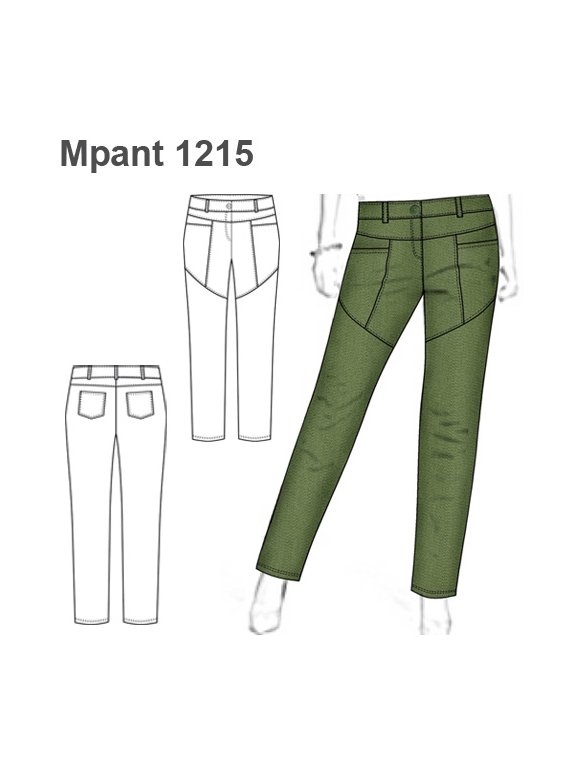 PANTALON RECTO MUJER 1215
