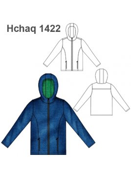 CHAQUETA CAPUCHÓN HOMBRE 1422