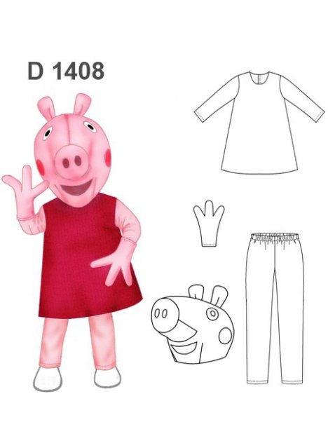 DISFRAZ CERDITA 1408