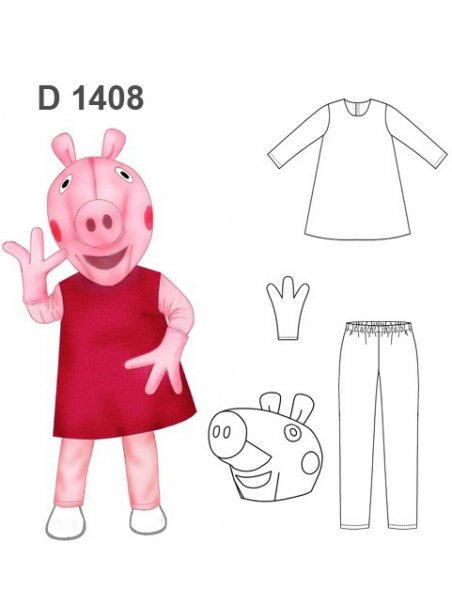 DISFRAZ CERDITA 1408