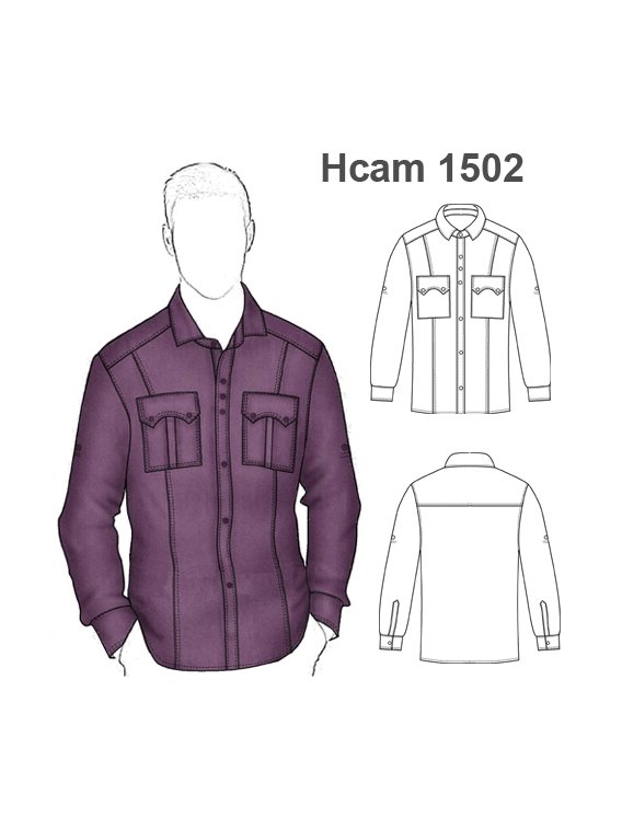CAMISA AJUSTADA HOMBRE 1502