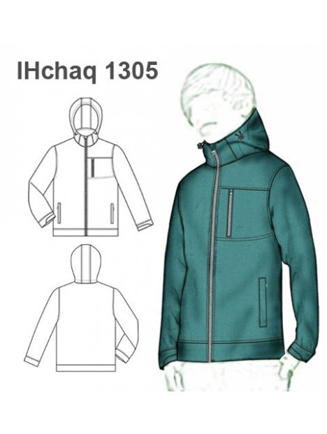 CHAQUETA SOFTSHELL NIÑO 1305