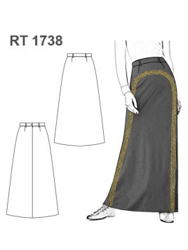 FALDA CHARRA RT 1738