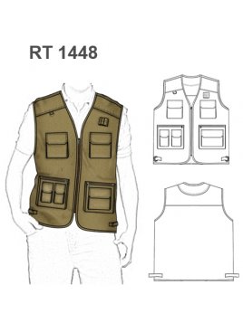 CHALECO TRABAJO 1448