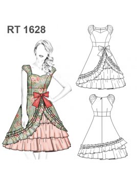 VESTIDO DE HUASA CHINA 1628