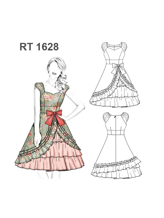 VESTIDO DE HUASA CHINA 1628