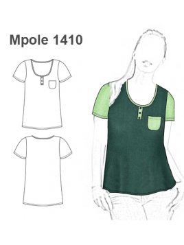 POLERA HOLGADA MUJER 1410