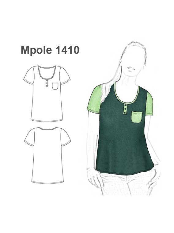 POLERA HOLGADA MUJER 1410