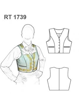 CHALECO CHARRA RT 1739