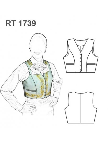 CHALECO CHARRA RT 1739