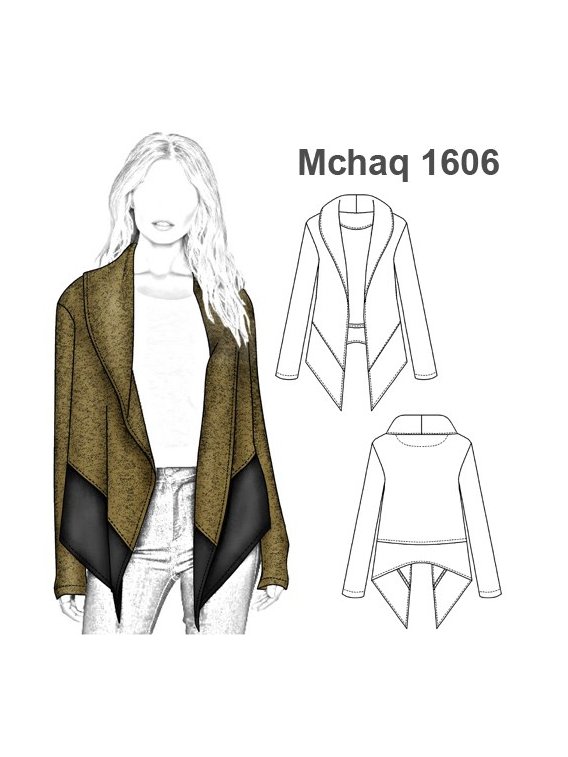 CHAQUETA TAPADO MUJER 1606