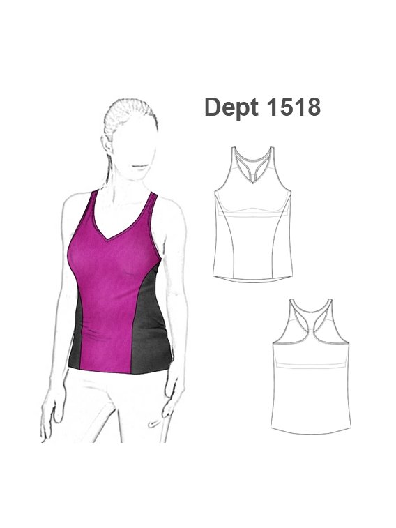 DEPORTE POLERA MUJER 1518