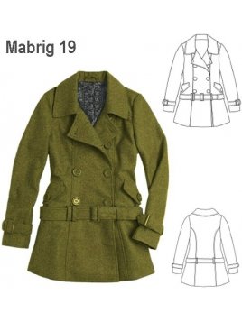 ABRIGO CRUZADO MUJER