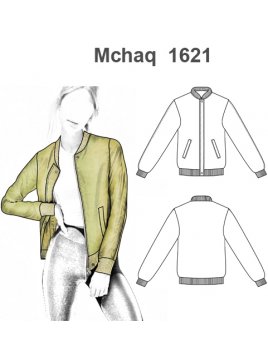 CHAQUETA BOMBER MUJER 1621