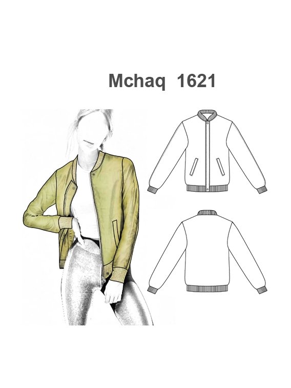 CHAQUETA BOMBER MUJER 1621